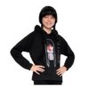 Wednesday Girls Hoodie, Hooded Sweatshirt, Black, 9-10 Yrs