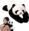 Weighted Panda Plush Toy, Stuffed Animal, Panda Cuddly Stuffed Animal for Comfort Relaxation Soft Plush Pillow for Anxiety Relief Sleep Support (30cm)
