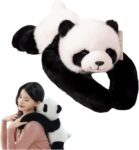 Weighted Panda Plush Toy, Stuffed Animal, Panda Cuddly Stuffed Animal for Comfort Relaxation Soft Plush Pillow for Anxiety Relief Sleep Support (30cm)