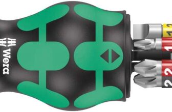 Wera Kraftform Kompakt Stubby Magazine 1, 6 Pieces, 05008873001