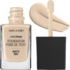 Wet n Wild Photo Focus Matte Foundation, Buildable High-Performing Liquid Makeup, Flash-Proof No White Cast and Pore-Blurring Finish, Toffee