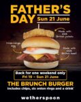 Wetherspoons Brunch Burger – Fathers Day Weekend Deal