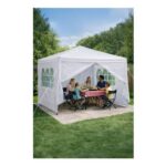 White Neo 3x3m Lightweight Waterproof Gazebo with Side Walls