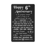 Wife Xth Wedding Anniversary Cards for Her , X Year(s) Down Forever To Go Wallet Card. Sold & dispatched by Haul Global
