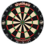 Winmau Diamond Plus Dartboard- PDC Tournament Dart Board, Ultra-Thin Wire System, High-Density Sisal Prime Day Deal