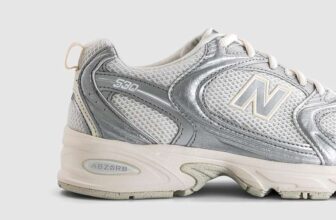 Womens New Balance 530 Trainers Silver Metallic Reflection, Size 3.5-8