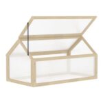 Wooden Cold Frame Garden Polycarbonate Greenhouse