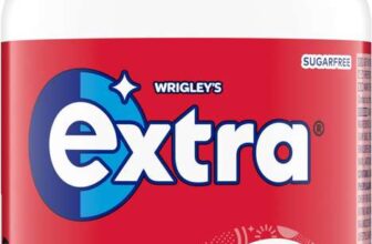 Wrigleys Extra Chewing Gum Bottle Sugar Free, Strawberry Flavour, 60 Pieces x 6 (£8.52 S&S)