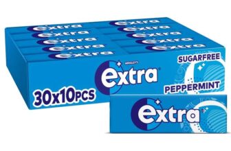 Wrigleys Extra Peppermint Sugar Free Chewing Gum Bulk Pack 30 x 10 Pieces £14.78 (S&S)