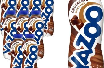 YAZOO Chocolate Milkshake Milk Drink, High in Protein & Calcium, 400 ml (Pack of 10) S&S £7.59