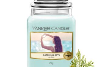 Yankee Candle Scented Candle Catching Rays Large Jar 623g – £13.53 / £12.10 S&S (Prime Deal)