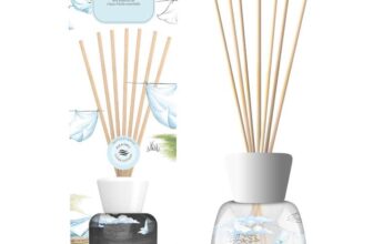 Yankee Candle Signature Scented Reed Diffuser Clean Cotton Aroma Diffuser 100 ml (Prime Members)