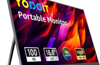 Yodoit 18.5 100Hz Portable Monitor FHD 1920 x 1080p – Prime Price – Sold by Homebliss deco limited FBA