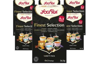 Yogi Tea, Finest Selection, Organic Spice and Herbal Teas (108 Teabags Total)