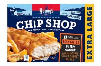 Youngs Chip Shop 2 Extra Large Beer Batter Fillets