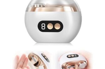 ZFFAFUR 3-in-1 Rechargeable Nail Trimmer with LED Light