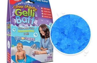 ZIMPLI Colour Changing Gelli Baff Blue to Purple, 6 Uses