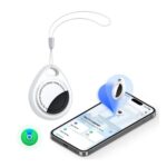 ZLQZCKJ Bluetooth Tracker with Armor Case for Find My iOS