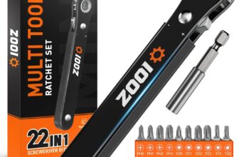 ZOOI Father s Day Gifts, 22 in 1 Ratchet Screwdriver with Bits, Gifts for Men, Mens Gifts for Him Dad Birthday Presents for Dad, Birthday Fathers Day Gifts, Multi Tool Gadgets for Men