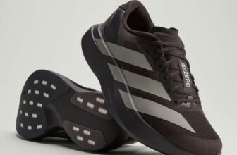 adidas Adizero EVO SL Mens Running Trainers, Coffee – Sizes 6.5 – 12.5 w/ Discount for Carers Code – Free Delivery for Members