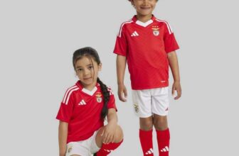 adidas Kids SLB Benfica FC 24/25 No Sponser Home Mini Kit Benfica Red
