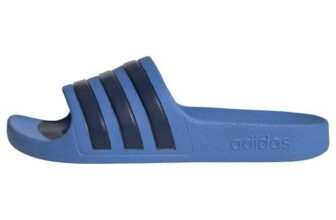 adidas Unisex Kids Adilette Aqua Slides Kids, ray blue/dark blue/ray blue, 5 UK