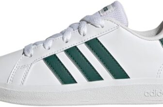 adidas Unisex Kids Grand Court Lifestyle Tennis Lace-Up Shoes