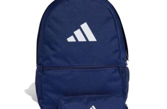 adidas Unisex Pencil Case and Backpack, dark blue/white, One size Prime Day