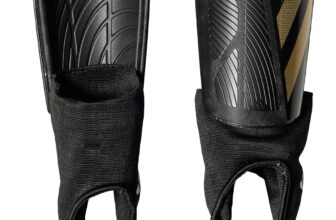 adidas Unisex TIRO SHINGUARD MATCH, Black/Gold Metallic/White