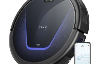 eufy G50 Robot Vacuum Cleaner with 4,000 Pa Strong Suction – with Prime – Sold by AnkerDirect UK FBA