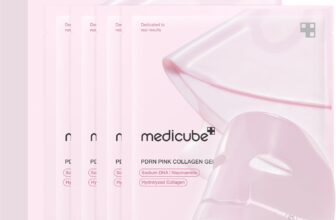 medicube Salmon DNA PDRN pink collagen jelly gel mask overnight face mask for glass glow skin- elasticity, hydrating, firming and moisturising korean skincare, 28g, 4ea