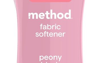 method Fabric Softener, Fabric Conditioner to Soften Your Clothes, With Fresh Peony Blush Scent, 1 x 33 Washes, 1x 990ml