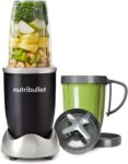 nutribullet Blender 600 Series – Powerful 20,000 RPM Extractor Blends Frozen Fruit, Nuts & Ice – 600W Motor, Cyclonic Technology & High Torque Power Base – Great For Smoothies & Post Workout Shakes