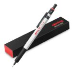 rOtring 500 Mechanical Pencil 0.5mm HB Lead White hexagonal plastic barrel,non-slip textured metal grip Black/Red £6.69. Prime Deal
