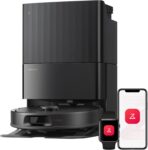 roborock Qrevo S Pro Robot Vacuum Cleaner with Mop, 18,500 Pa Suction, Upgraded from QV 35S, Anti-Tangle, Smart Obstacle Avoidance, Custom Carpet Strategy, 75C Mop Self-Cleaning, All-in-One Dock
