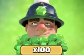 x100 FREE Gems in the Clash Royale