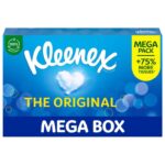 x4 Kleenex Original Facial Tissues Mega Pack