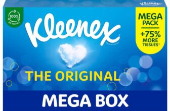 x4 Kleenex Original Facial Tissues Mega Pack