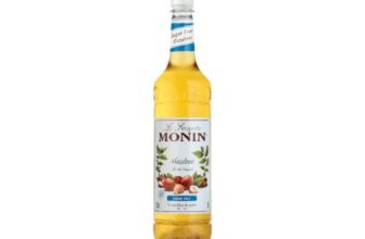 1 Litre Bottle Monin Sugar Free Hazelnut Syrup