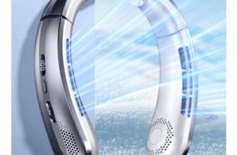 100-Speed Portable Ultra Quiet Bladeless Neck Fan – Free P&P – 3 Colours