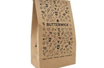 1,000 Brown Kraft Paper Food Bags Bulk Special – Approx5 x 8.5 x 9.75 Inches