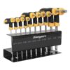 10pc T-Handle Ball-End Hex Allen Key Set in Metal Stand Siegen by Sealey 2-10mm