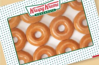 12 Krispy Kreme original glazed doughnuts via Octoplus Rewards App – click & collect