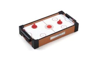 16 Inch Air Hockey Table Game – Light Brown