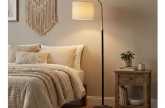 175cm Powder Coated Traditional Floor Lamp
