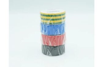 19mm X 4.5m Electrical Insulation Tape – 96 Rolls