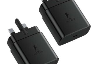 2-Pack 45W Samsung Fast Charger PPS USB C Plug – Sold By SUZANNE MACKENZIE LTD / FBA