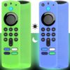 2 Pack Pinowu Remote Cover Case (Glow in the Dark) Compatible with Fire TV Stick 4K Alexa – Sold by Pinowu / FBA