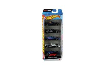 2 X 5 Pack Hot Wheels Formula 1 Die-Cast Cars