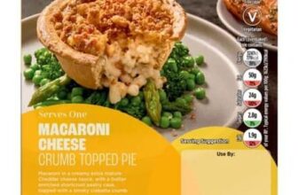 2 for £3 ASDA Macaroni Cheese Crumb Topped 200g
